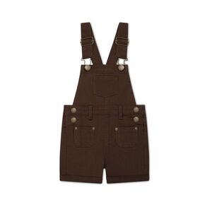 NWOT Jamie Kay Chase Short Overall - Dark Coffee Size 6